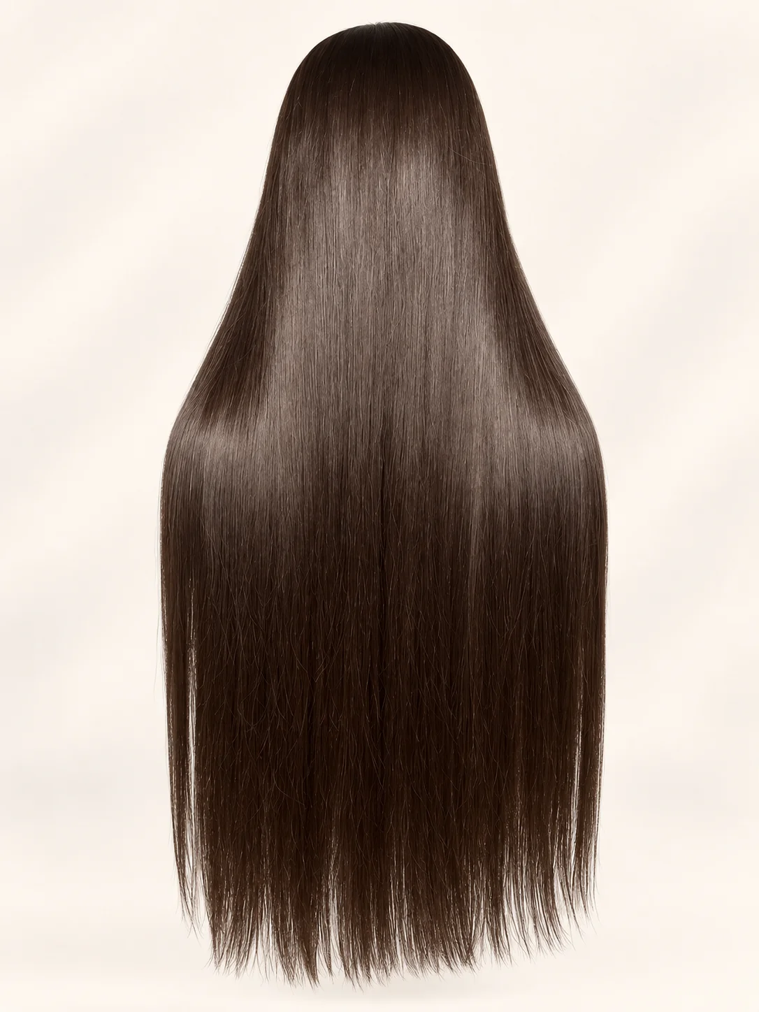 AMARA straight virgin human-hair wig with a 5x5 closure
